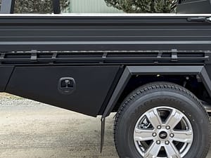 Integrated Rear Under Tray Toolboxes
