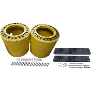 John Deere 3m Wheel Spacer and Mudguard Extension Kit - 12 Stud @425 PCD
