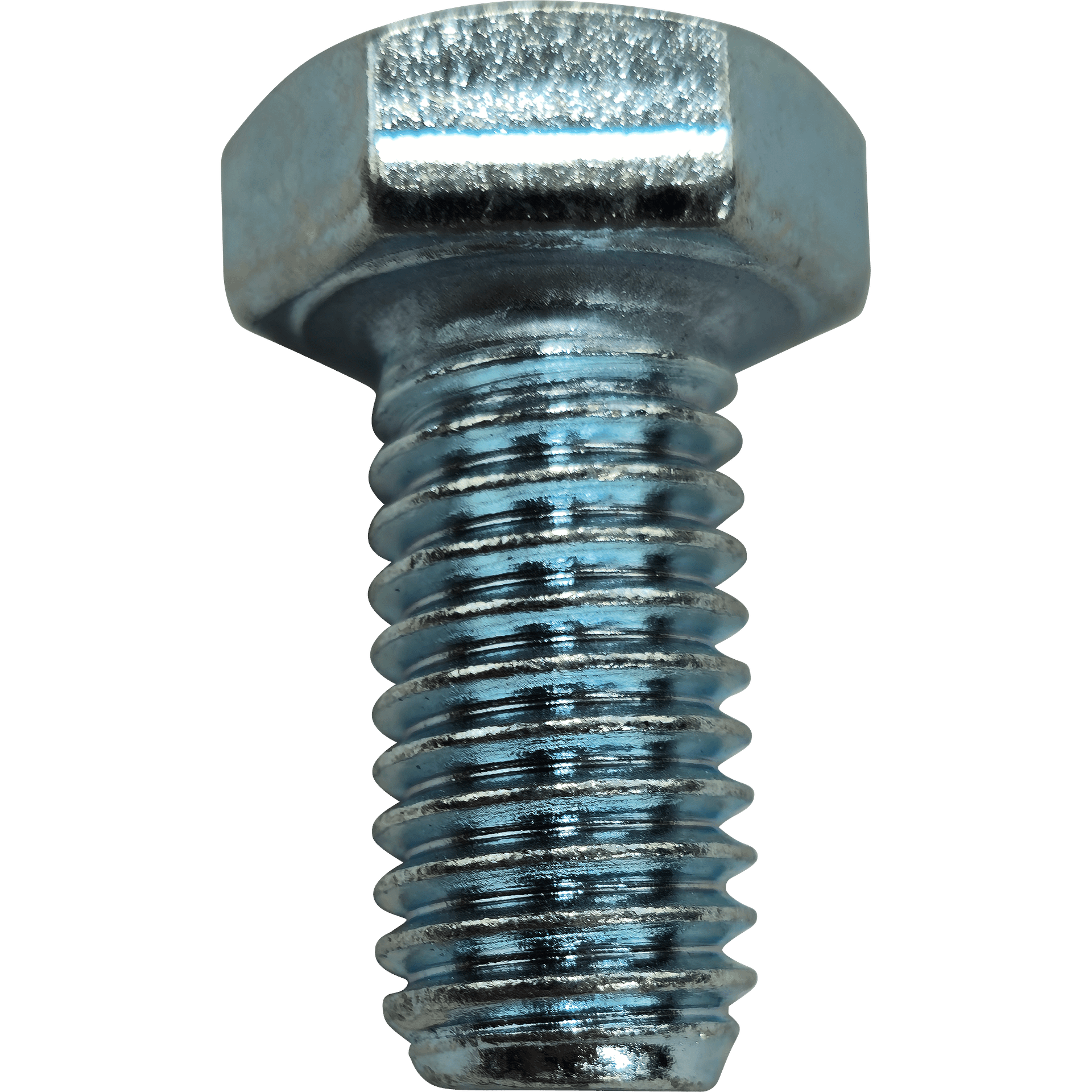 UNC Hex Head Bolt (1/2" x 1") - Grade 8 - Zinc Plated