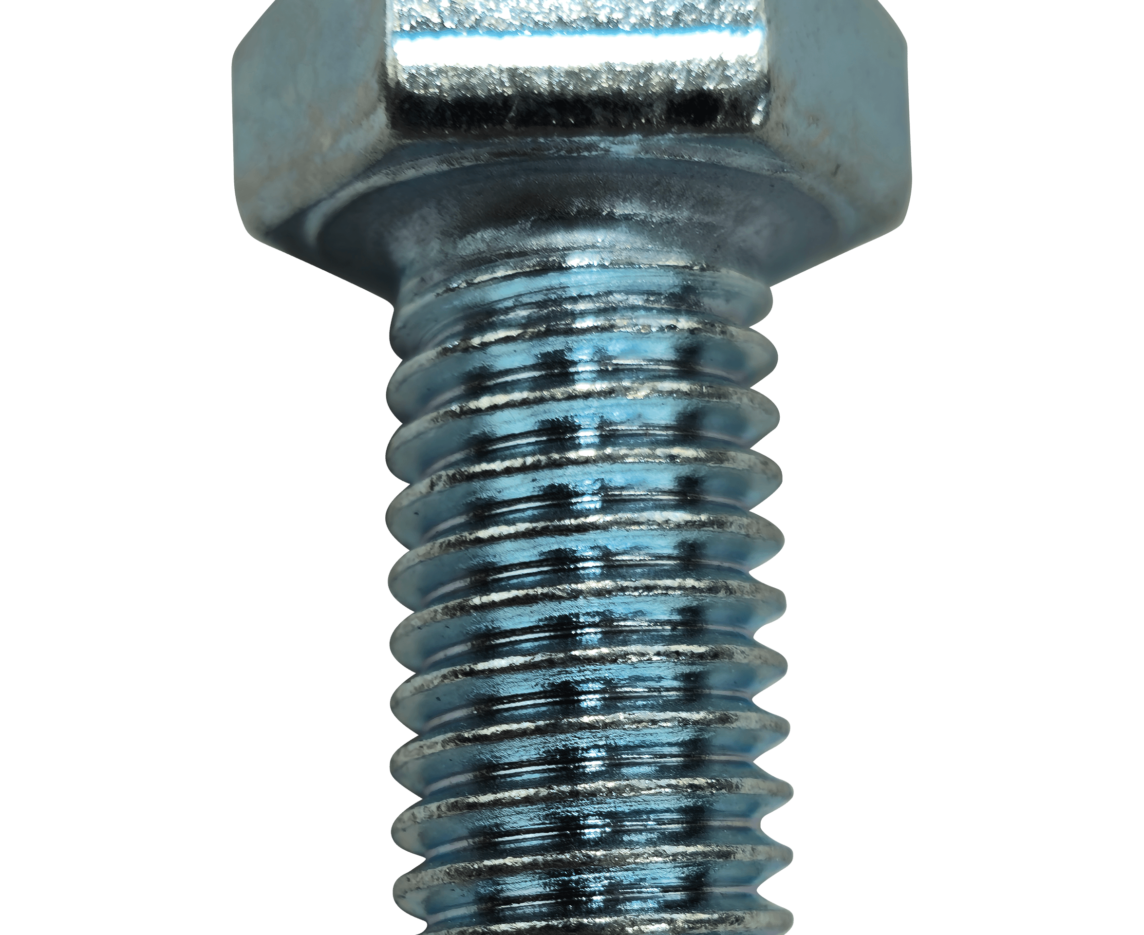 UNC Hex Head Bolt (1/2" x 1") - Grade 8 - Zinc Plated