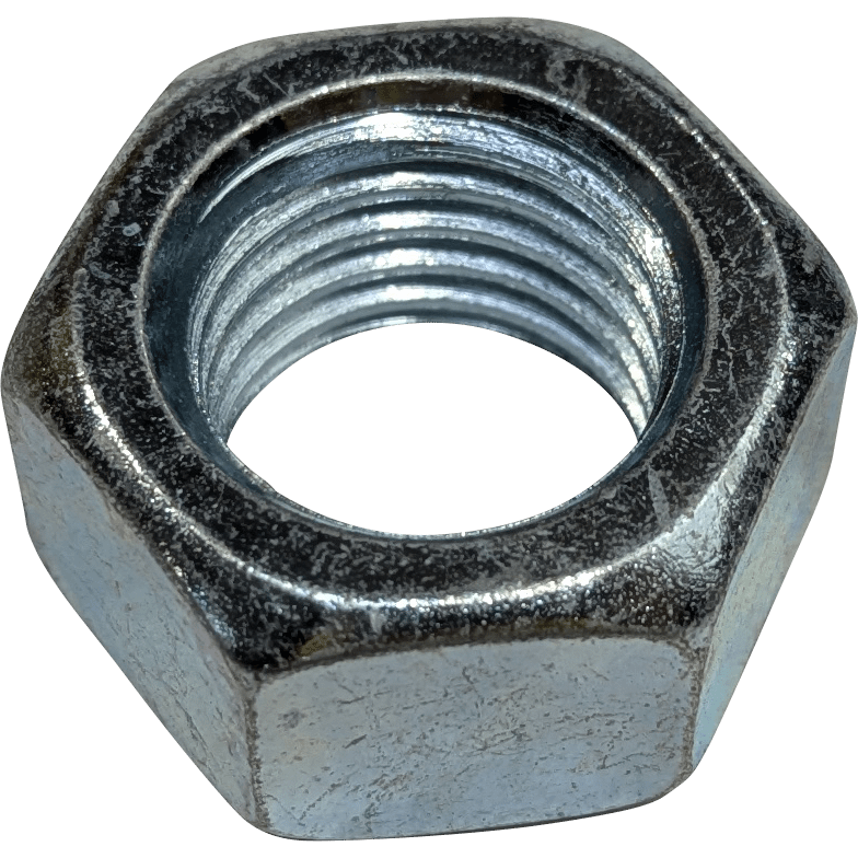 UNC Hex Nut (1") - Grade 8 - Zinc Plated