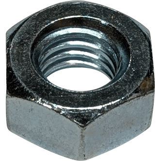 BSW Hex Nut (1/2") - Grade 5 - Zinc Plated