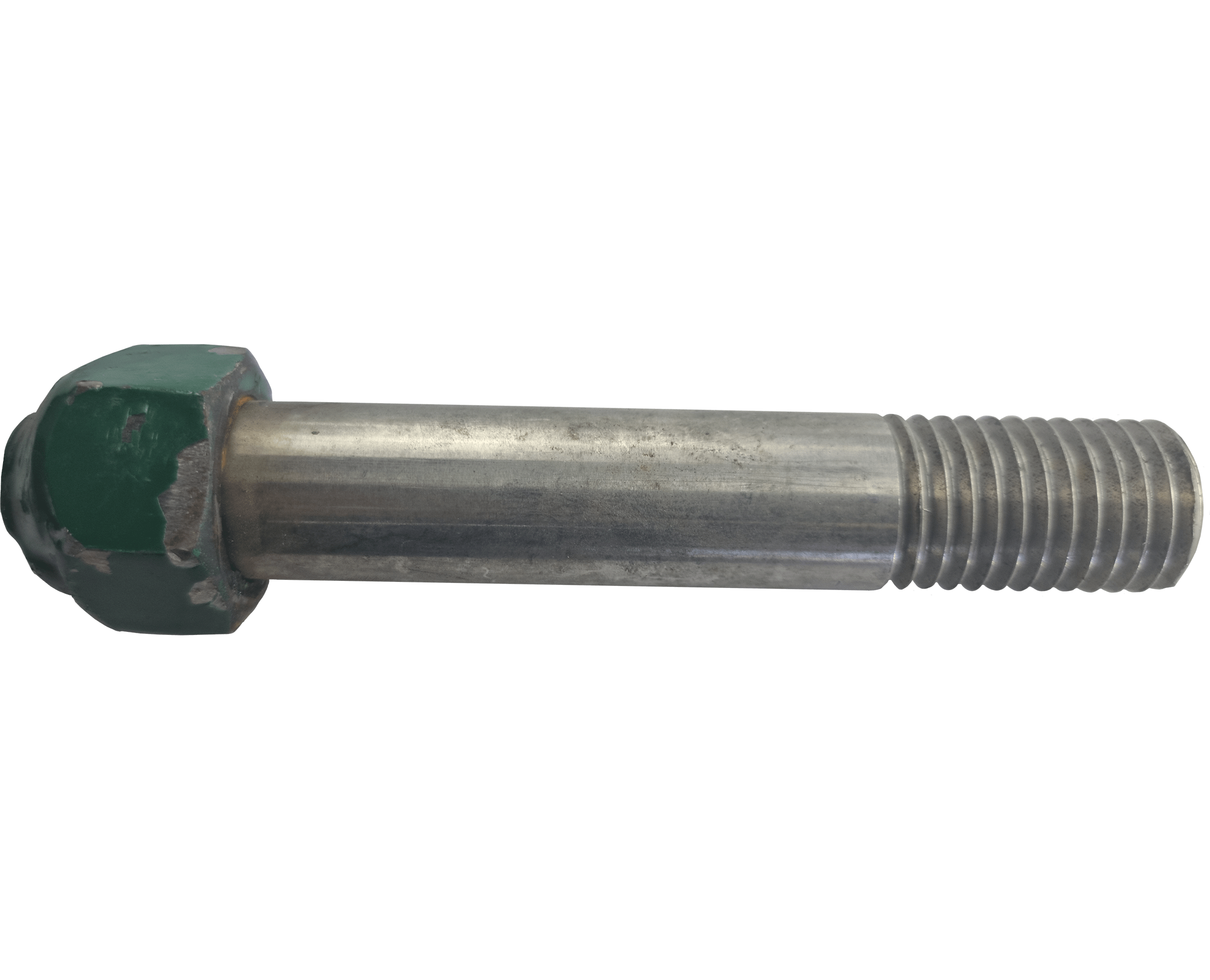 Pivot Pin (3/4" x 100mm) - 30mm Thread - Chrome - Hex Head