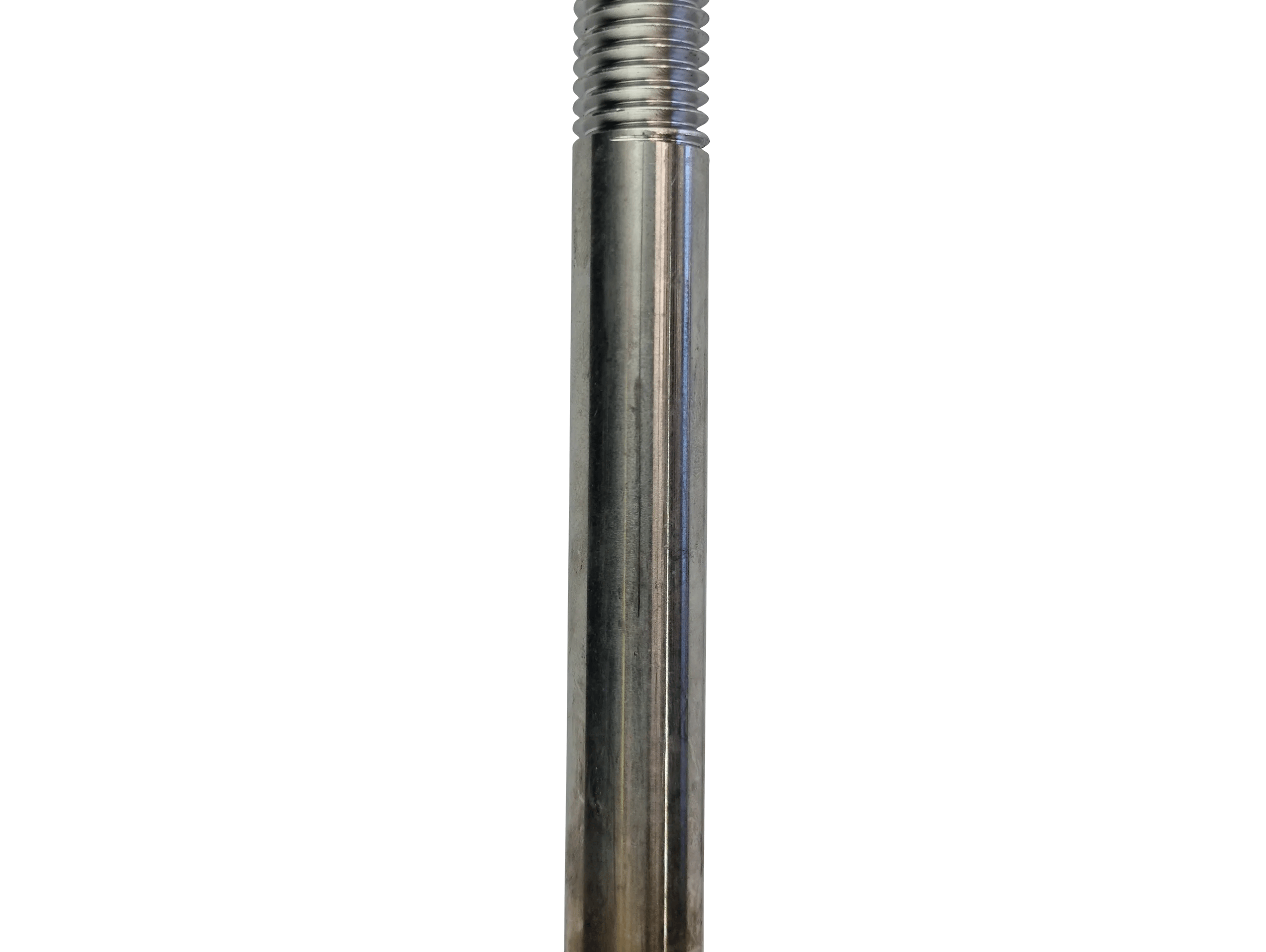 In-Frame Press Wheel Main Arm Pivot Pin (5/8" x 143mm) - Stainless Steel - Hex Head
