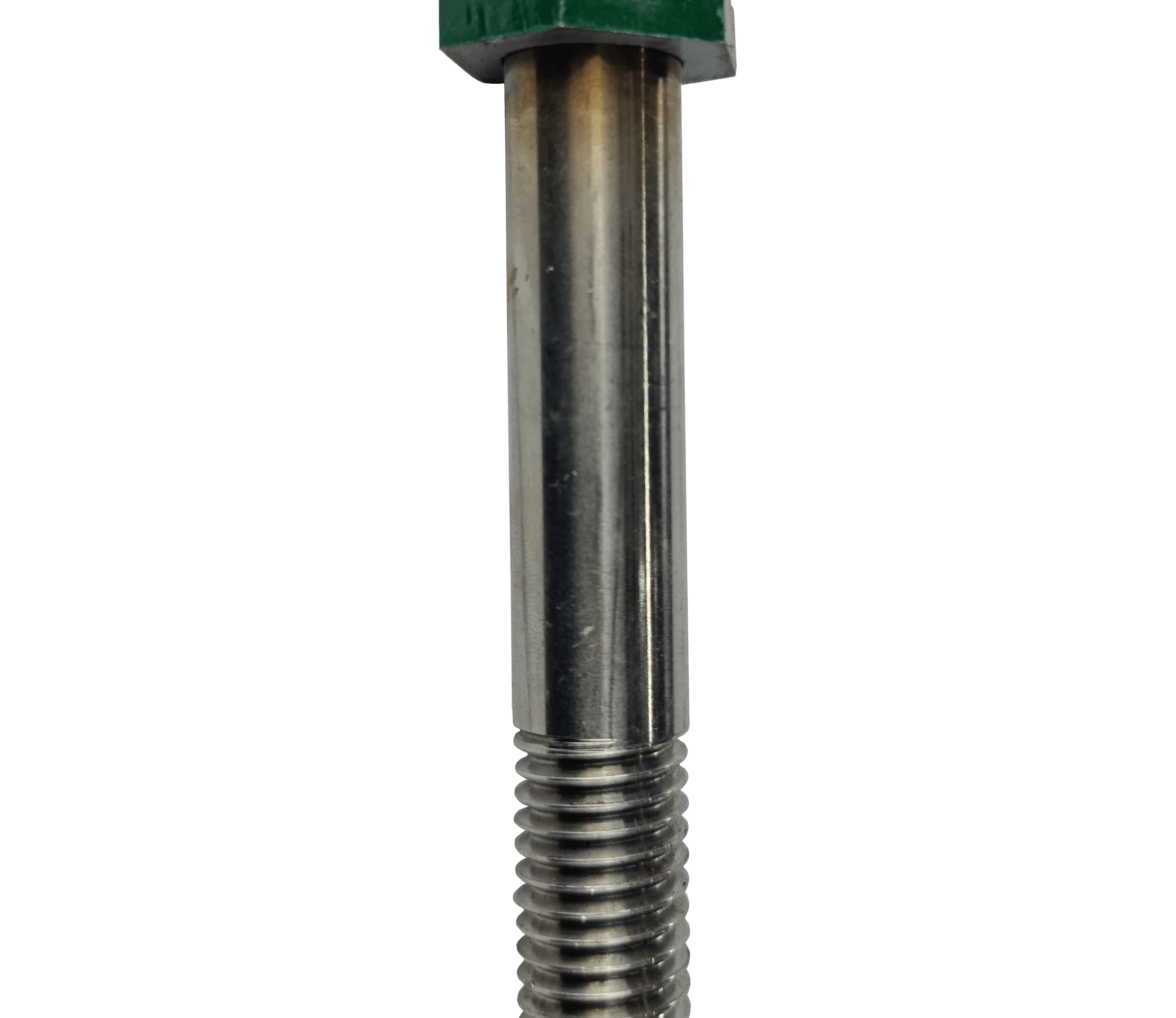 In-Frame Press Wheel Pushrod Pivot Pin (5/8" x 104mm) - Stainless Steel - Hex Head