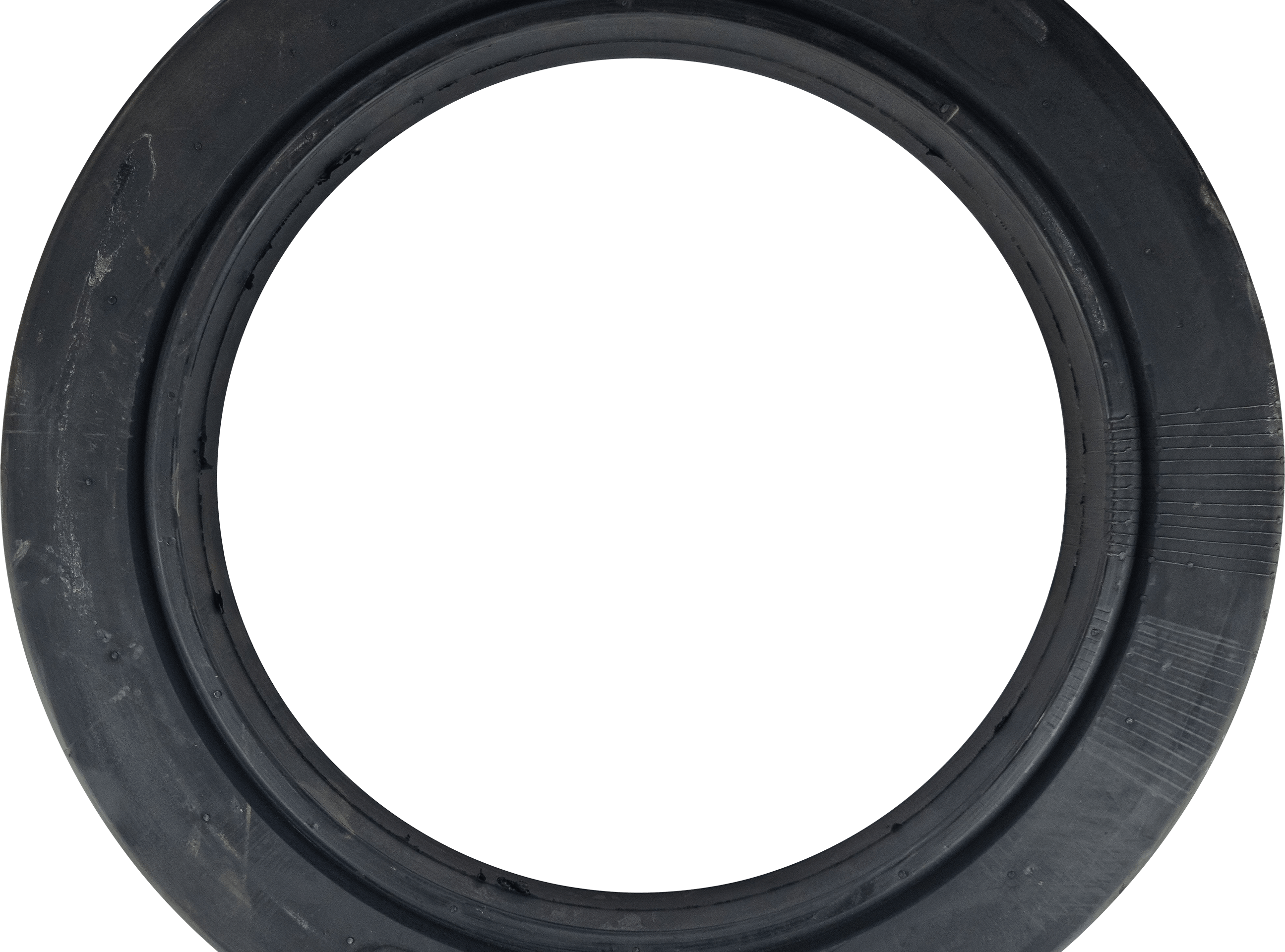 TX 14" Press Wheel Tyre (2") - Hollow